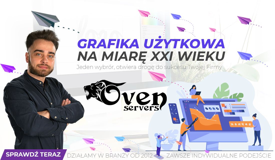 Grafika użytkowa - Oven Servers